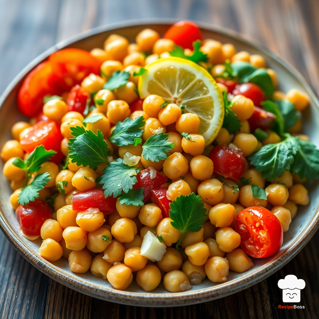 Mediterranean Chickpea Salad