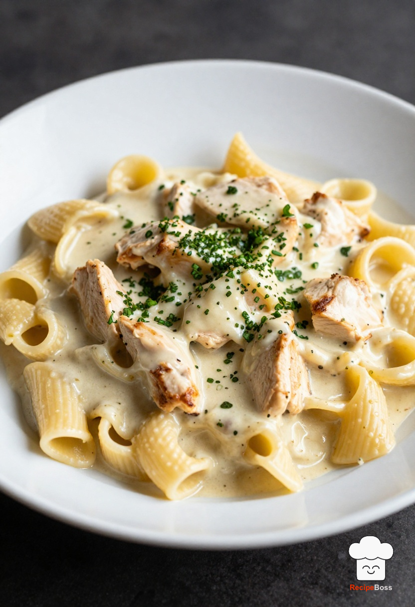 Creamy Garlic Chicken Pasta