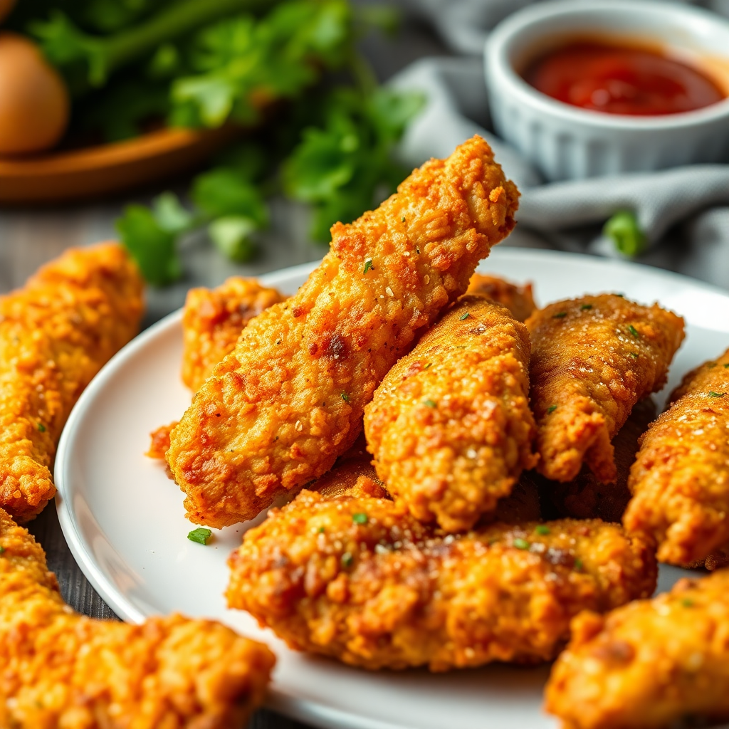 Crispy Air Fryer Chicken Tenders