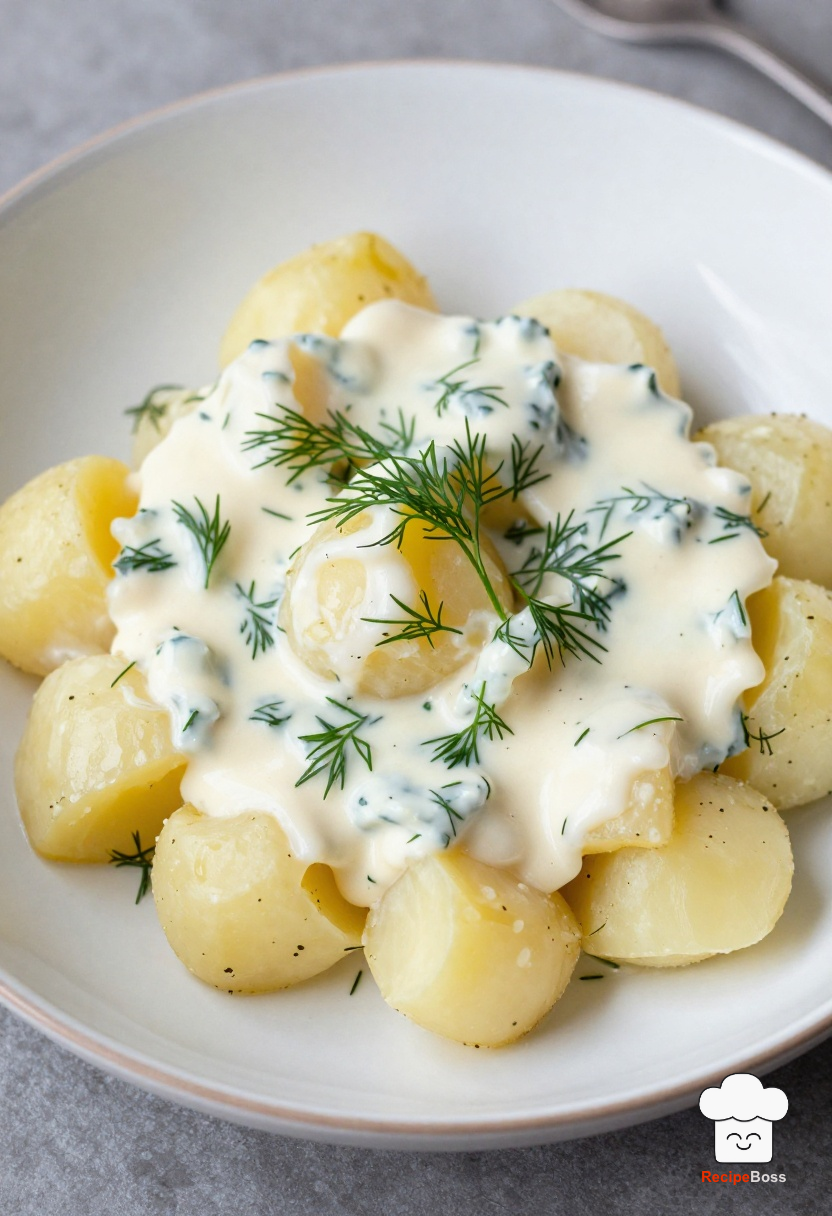 Classic Creamy Potato Salad with Dill