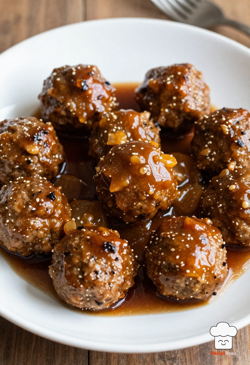 Classic Honey Garlic Meatballs