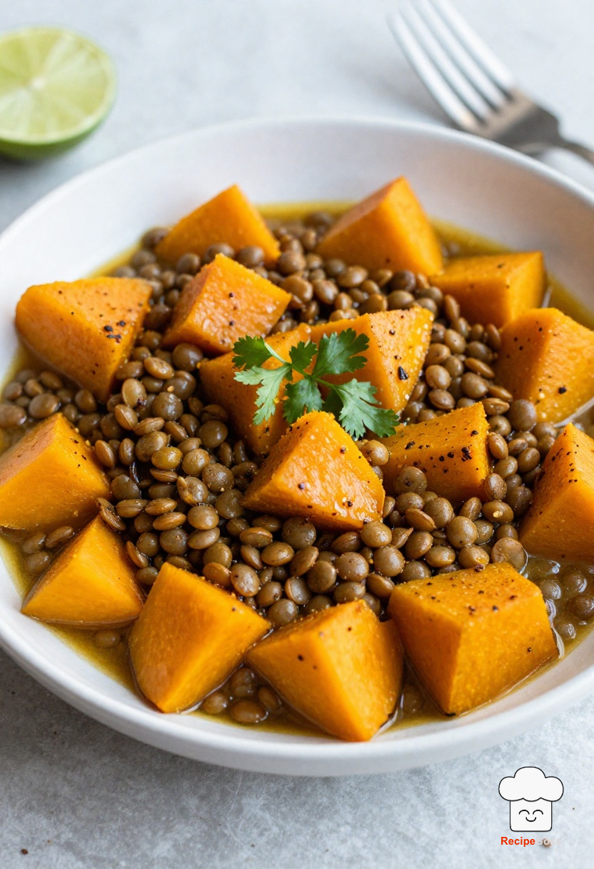 Creative Curried Butternut Squash and Lentil Stew