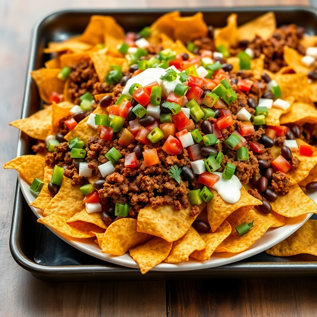 Classic Sheet Pan Nachos