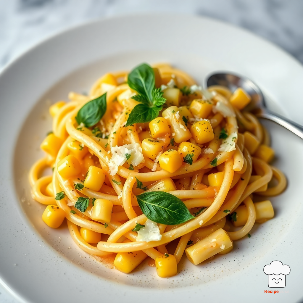 Brown Butter Corn Pasta