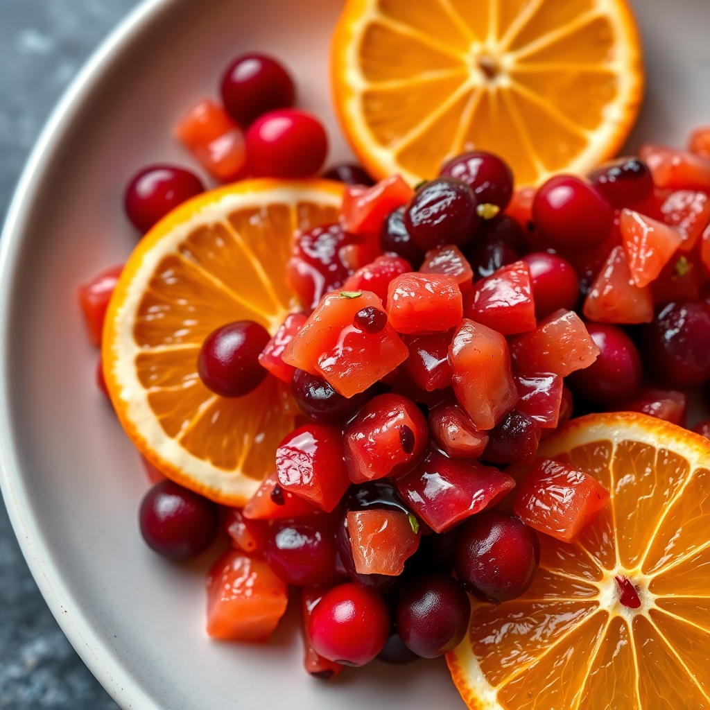 Cranberry Orange Relish