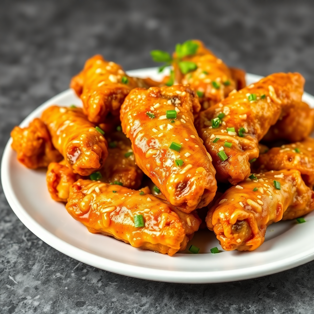 Air Fryer Garlic Parmesan Wings