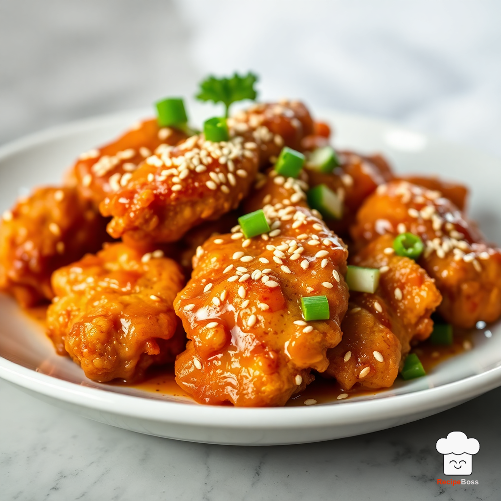 Crispy Sesame Orange Chicken