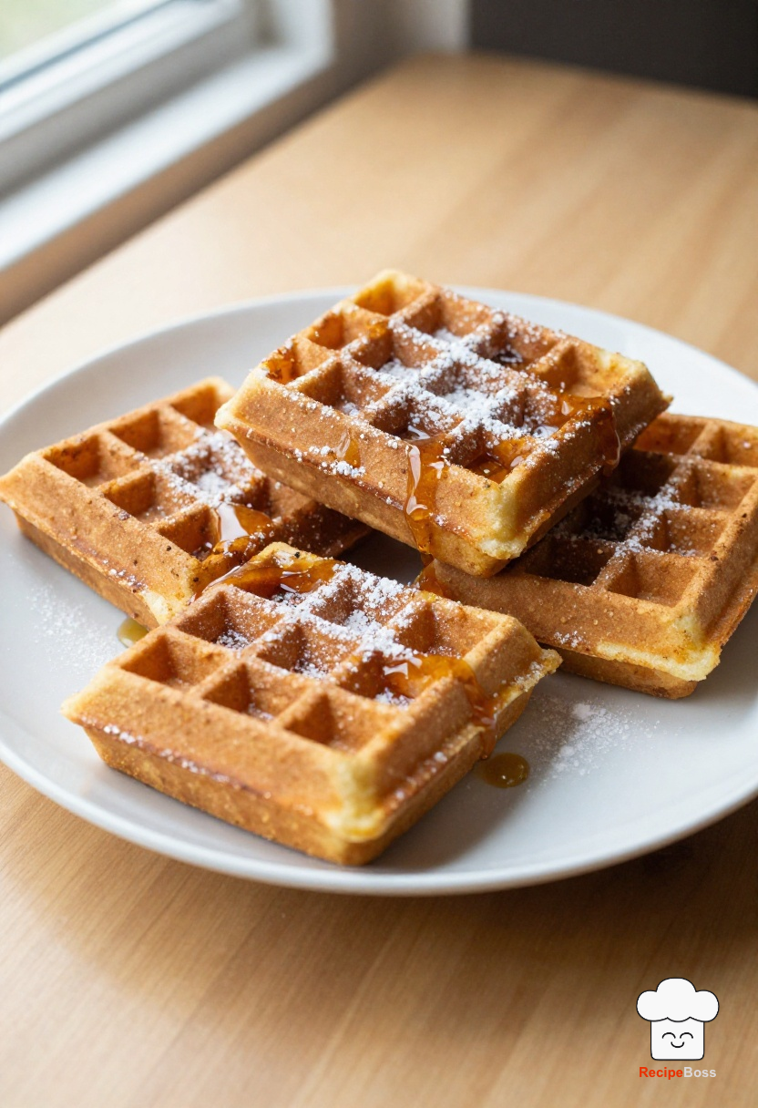 Pumpkin Spice Waffles