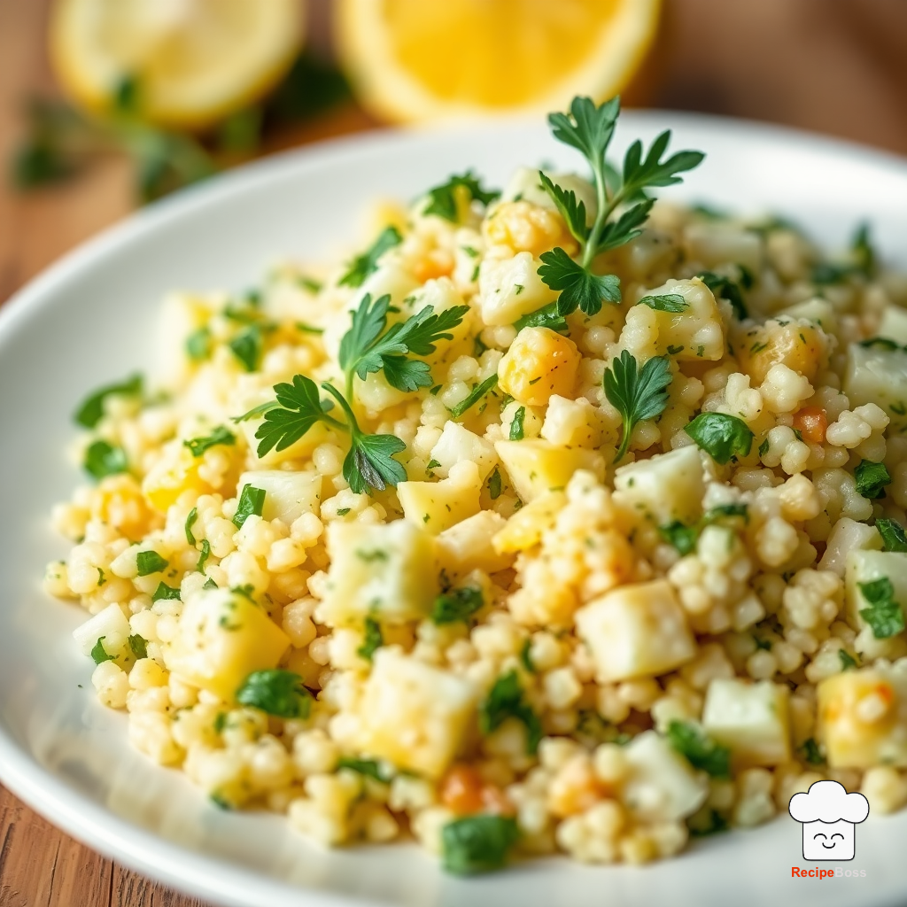 Lemon Herb Couscous Salad