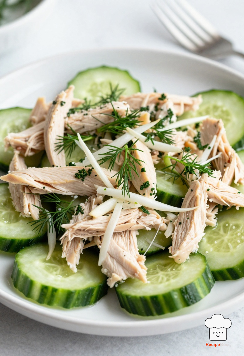 Classic Cucumber Dill Chicken Salad