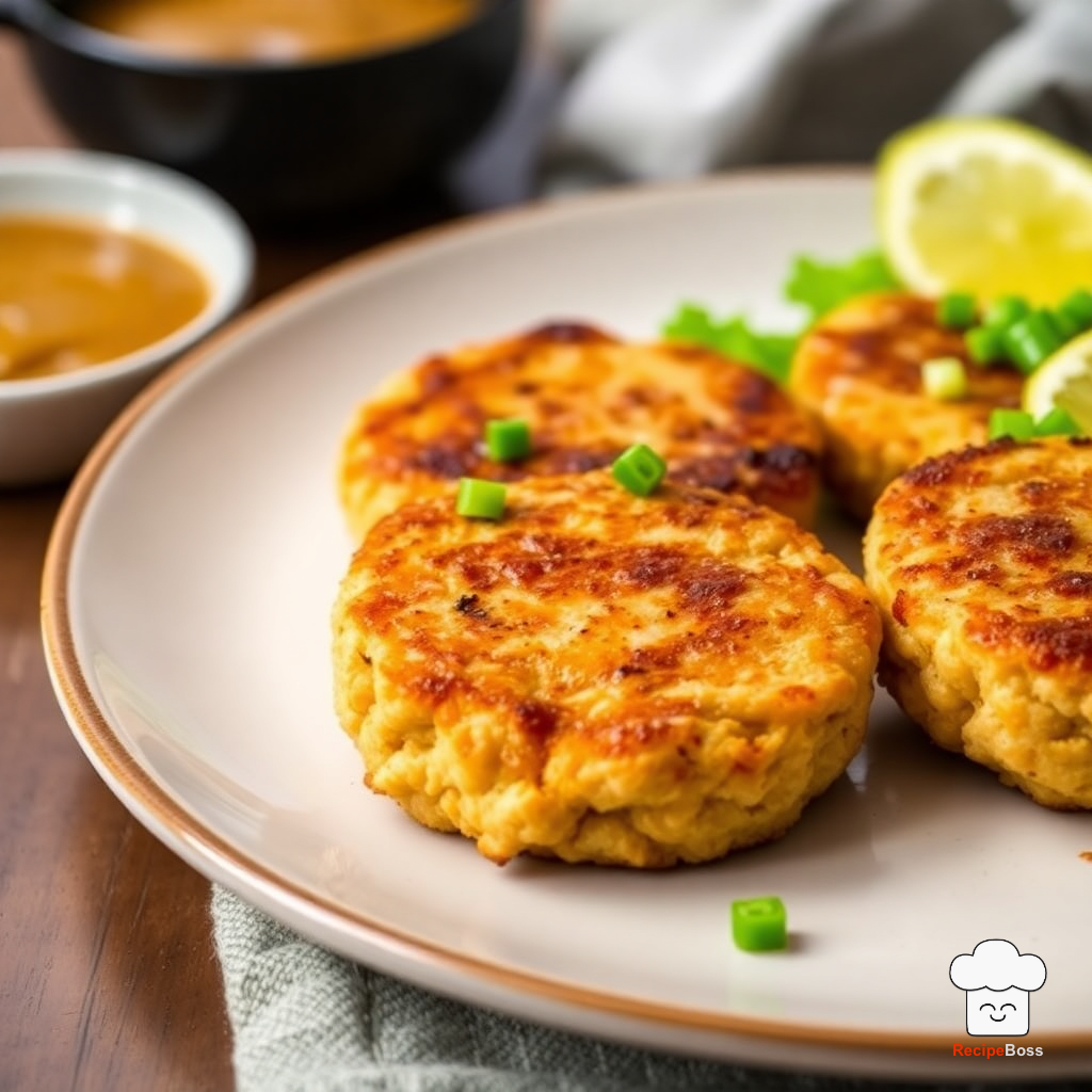 Quick Miso Butter Salmon Patties