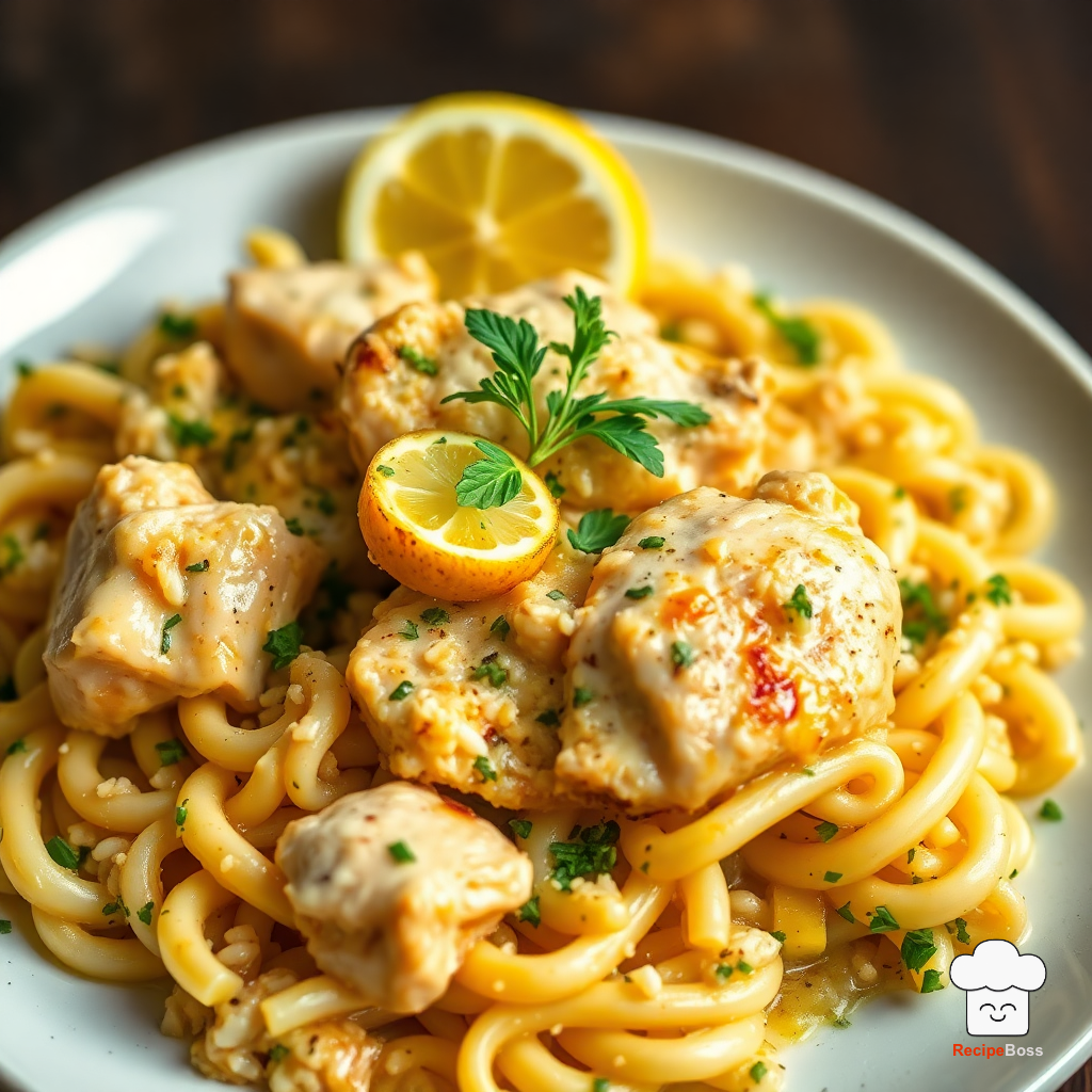 Classic Greek Lemon Chicken Orzo