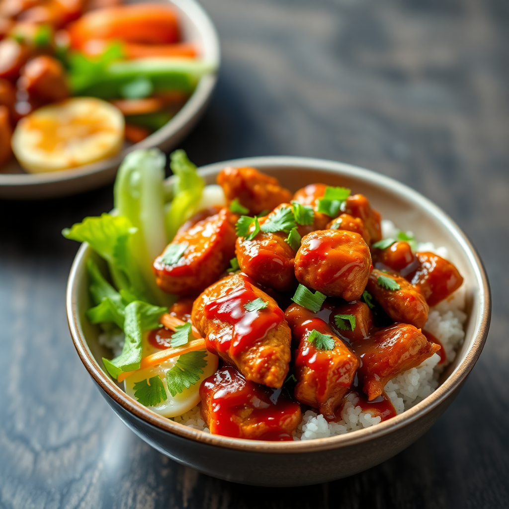 Spicy Gochujang Chicken Bowl