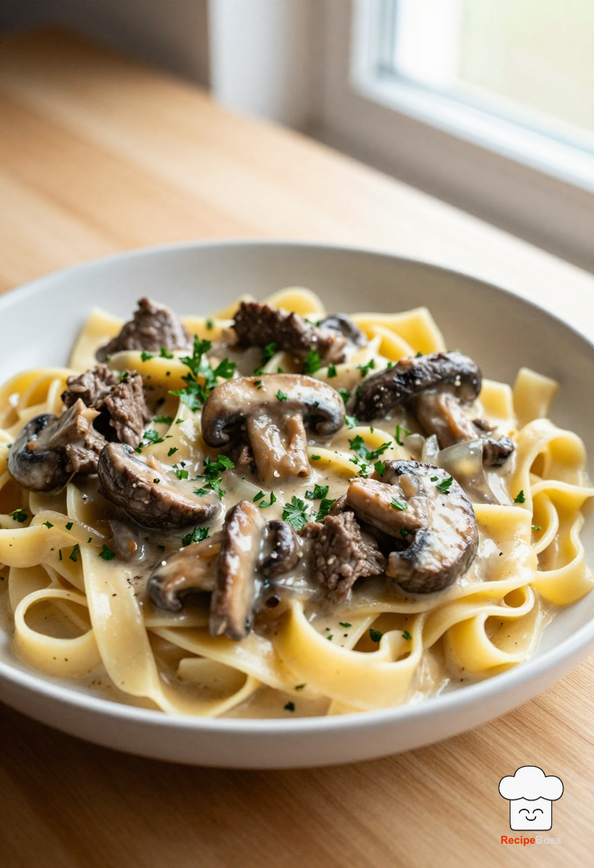 Classic Beef Stroganoff