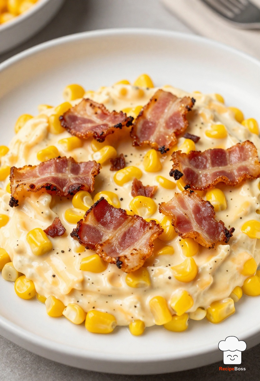 Creamy Corn and Bacon Dip