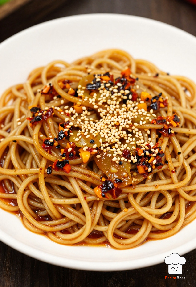 Classic Garlic Chili Crisp Sesame Noodles