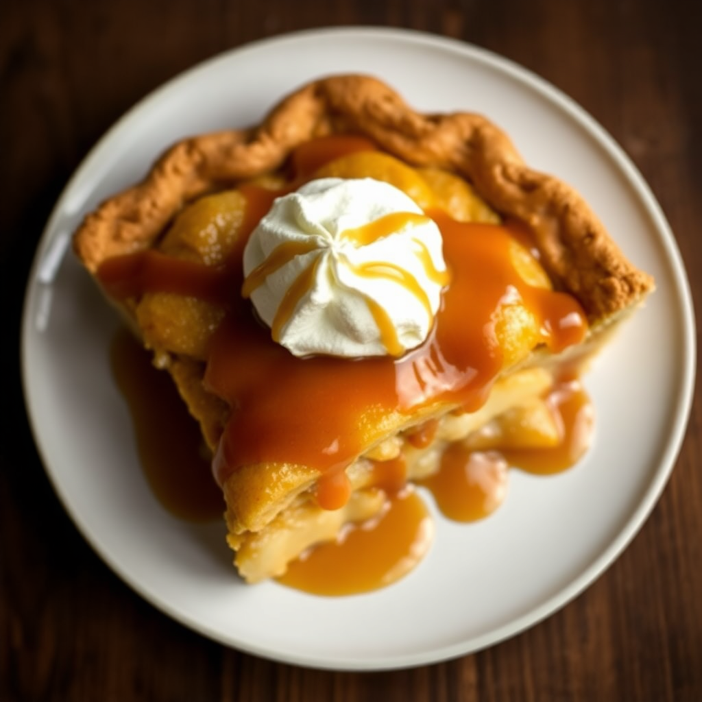 Classic Caramel Apple Pie
