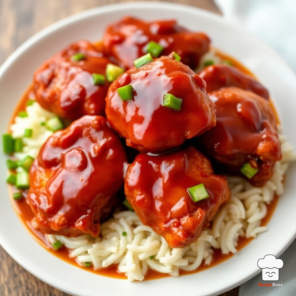Sticky Gochujang Chicken Thighs