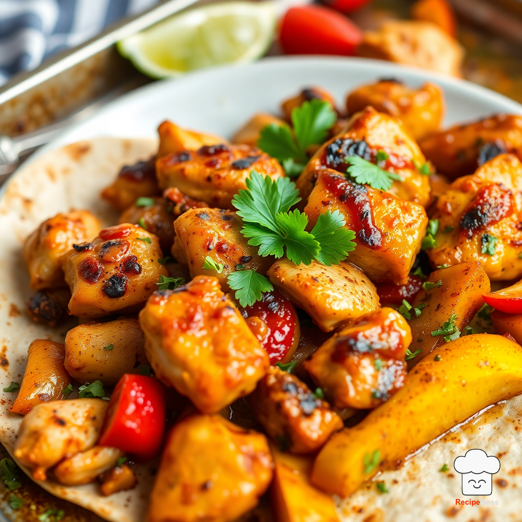 Sheet Pan Chicken Fajitas