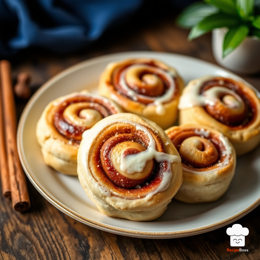 Quick Cinnamon Swirl Buns