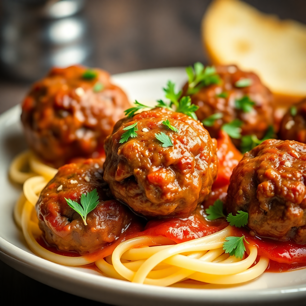 Classic Beef Meatballs