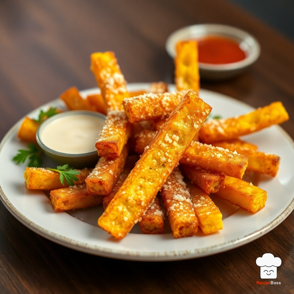 Crispy Parmesan Polenta Fries