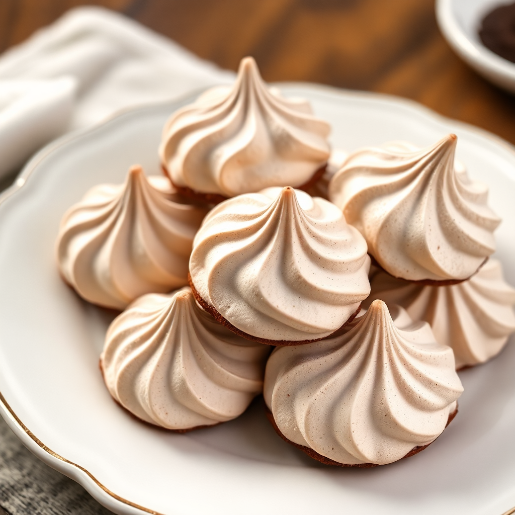 Kosher Chocolate Meringue Cookies