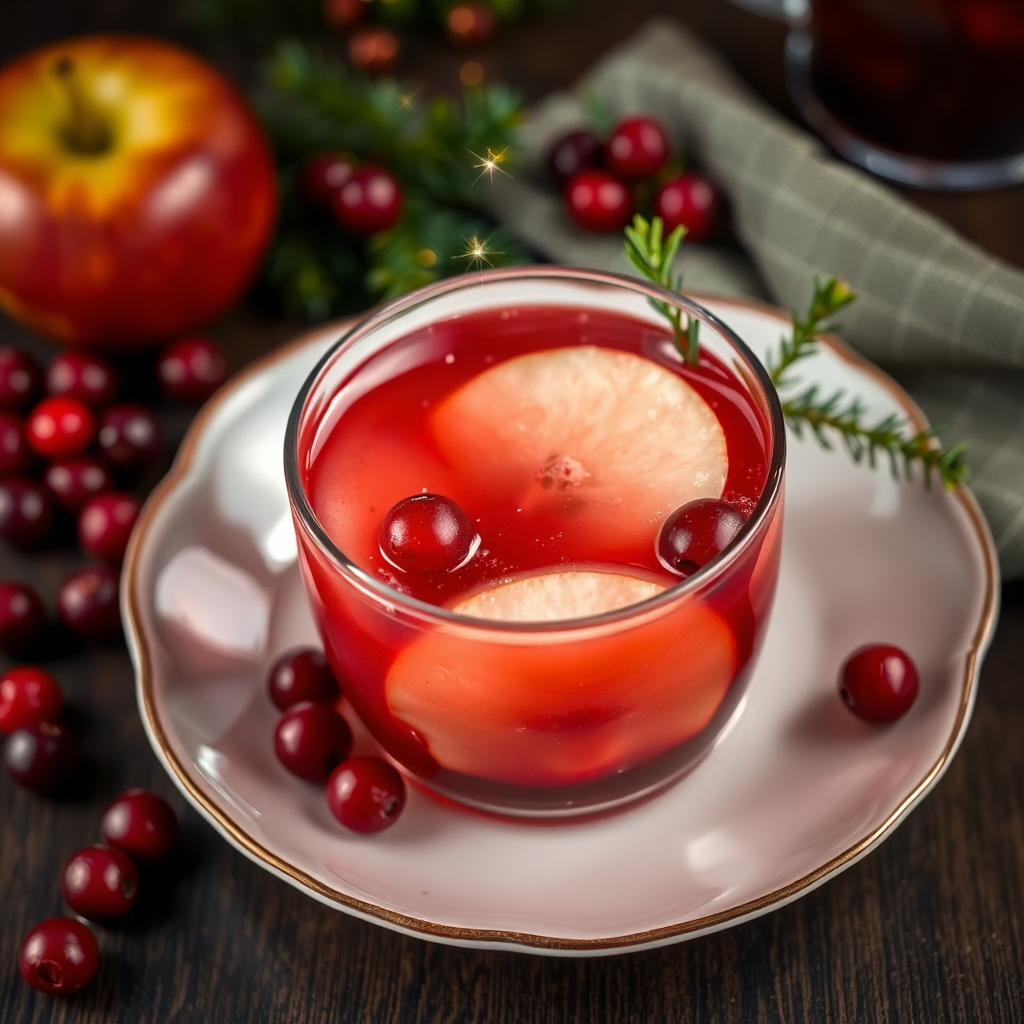Festive Cranberry Apple Punch