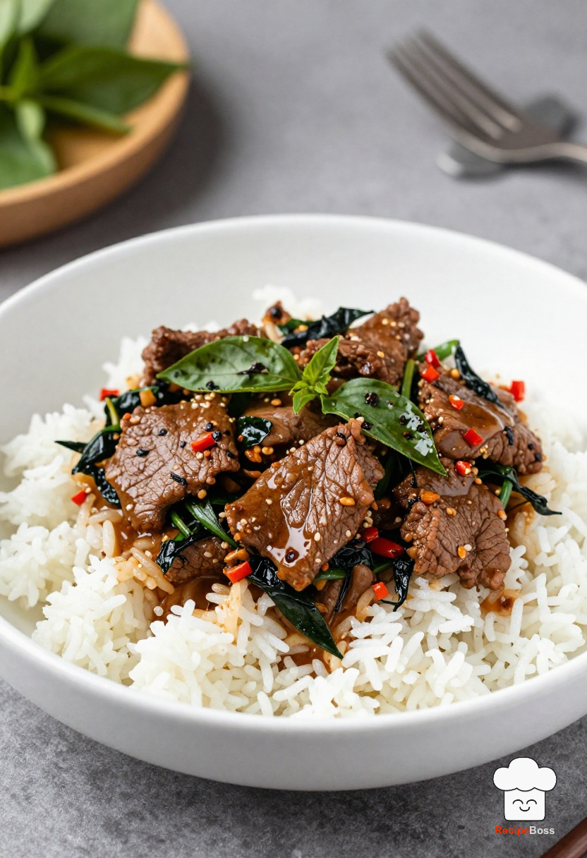 Classic Thai Basil Beef