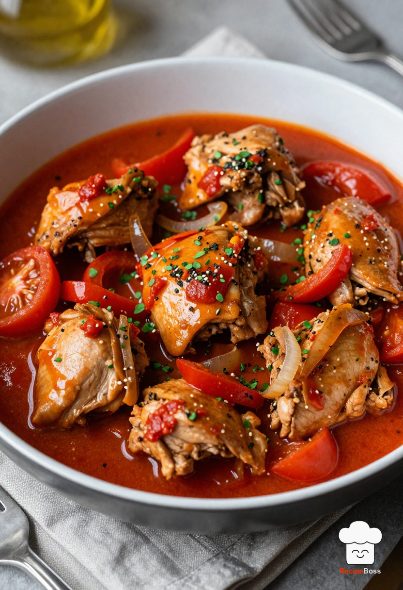 Rustic Chicken Cacciatore