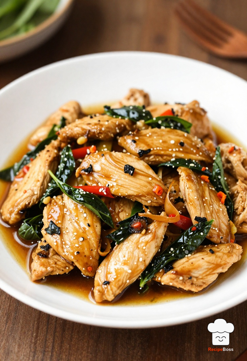 Classic Thai Basil Chicken