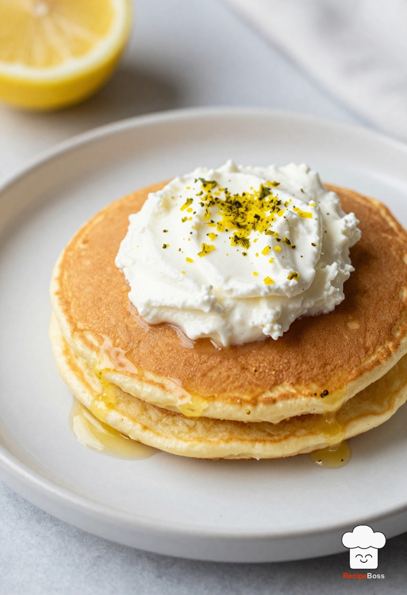 Fluffy Lemon Ricotta Pancakes