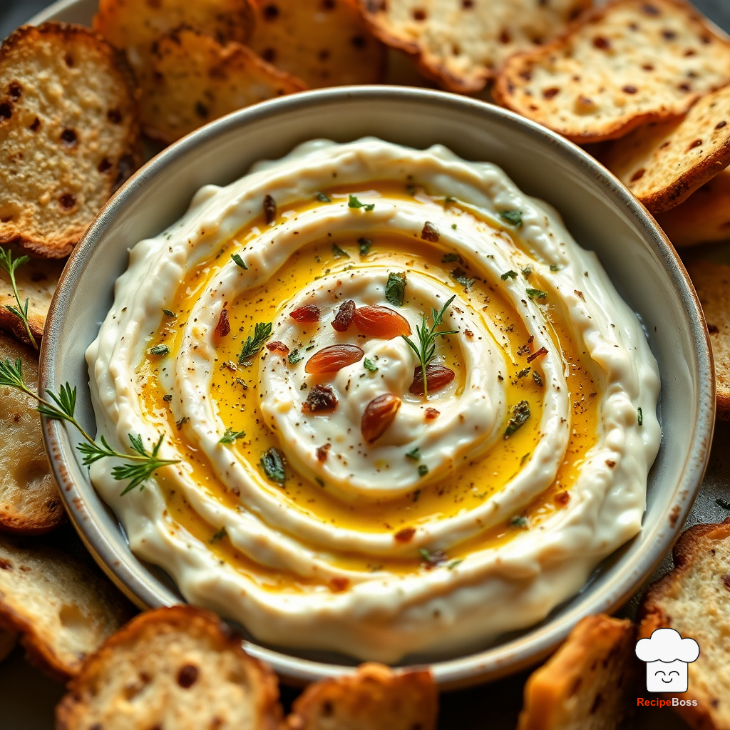 Roasted Garlic Captures Dip