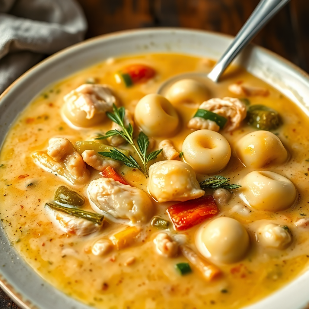 Creamy Chicken Gnocchi Soup