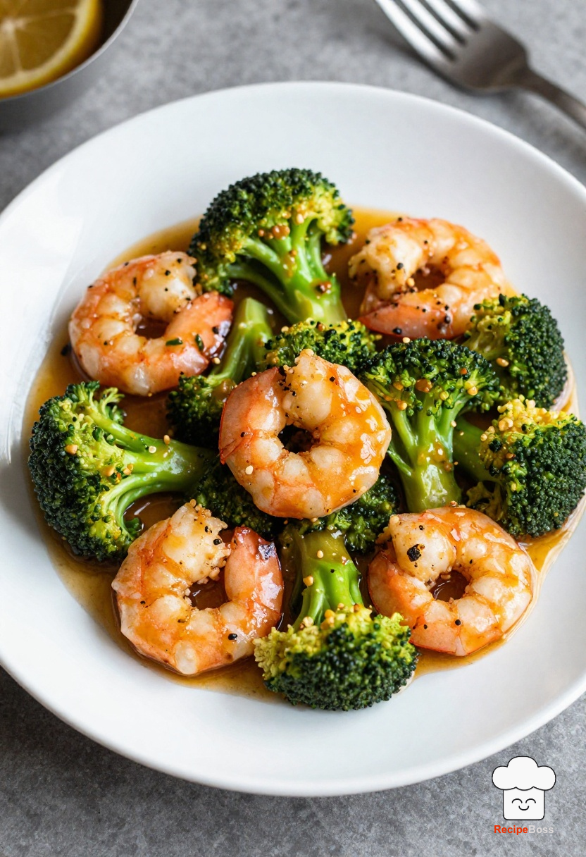 Honey Garlic Butter Shrimp and Broccoli Skillet