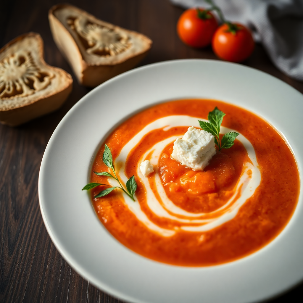 Feta Tomato Soup