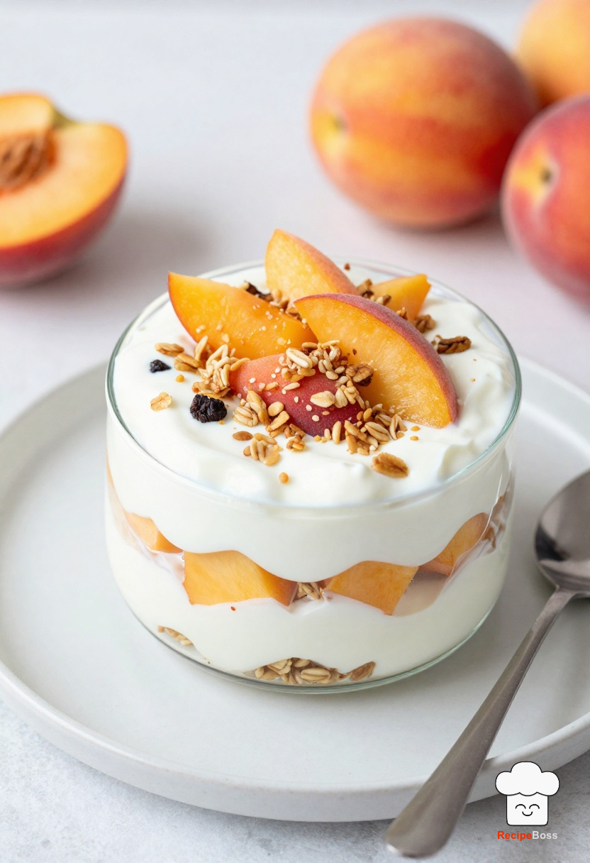 Peach Yogurt Parfait