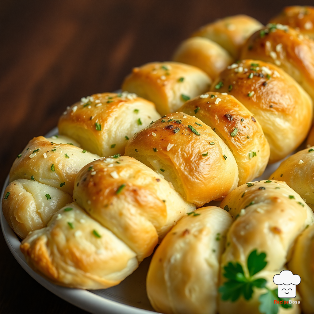 Garlic Parmesan Pull Apart Bread
